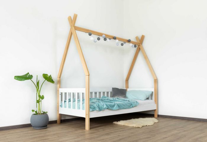 Односпальне ліжко Хатинка